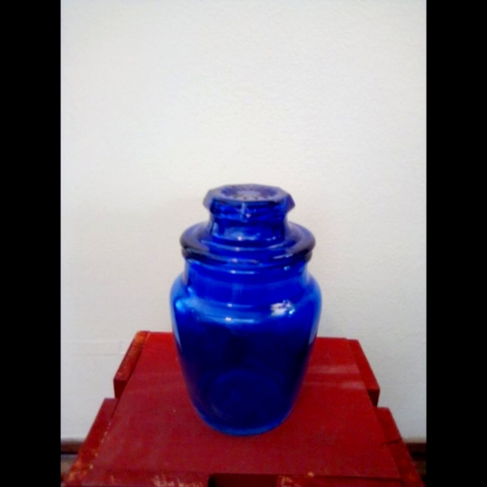 Blue vase